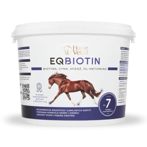 EQBIOTIN 2 kg biotyna dla koni w proszku