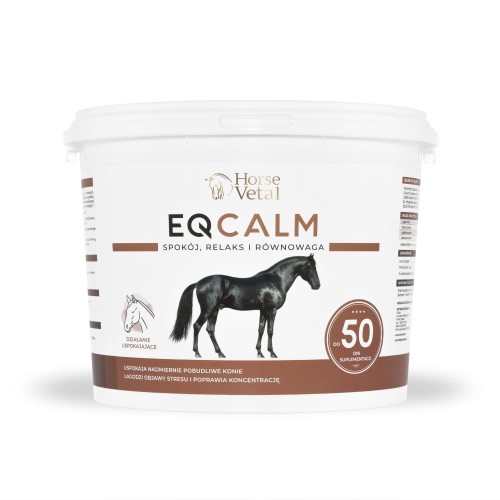 EQCALM 1500 g suplement dla koni uspokajający i wyciszający