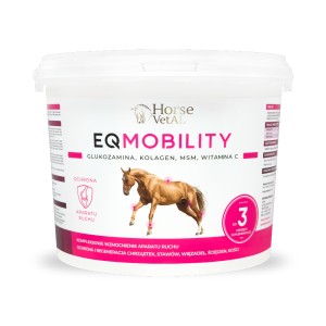 EQMOBILITY 1,8 kg - glukozamina, kolagen, MSM, witamina C dla koni